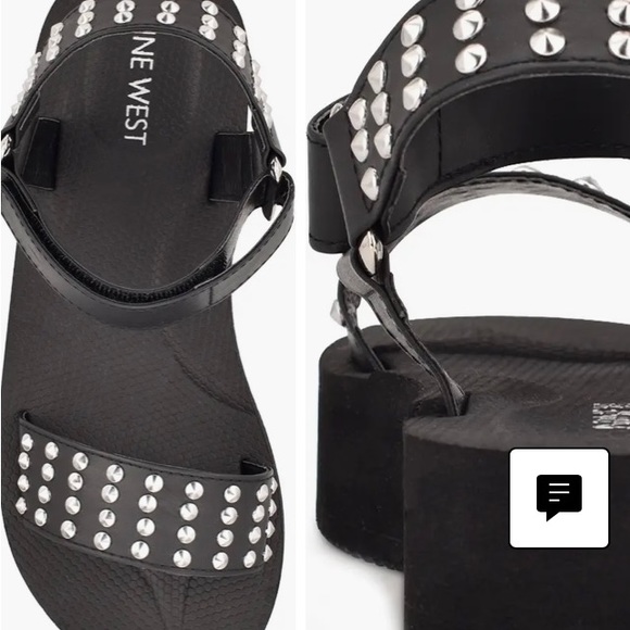 Nine West studded sandal - Picture 3 of 7